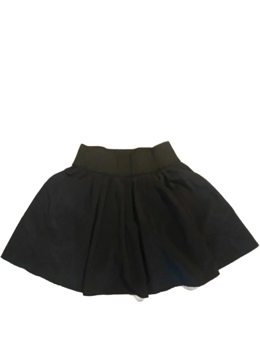 JUSTICE girls black skirt